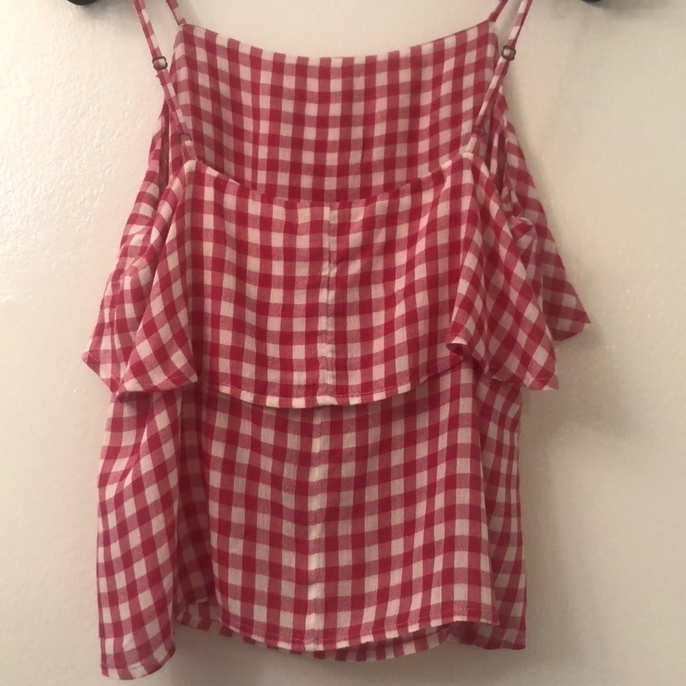 🏵2/$30🏵 Abound Tiered Spaghetti Strap Tank Top - Picture 3 of 8